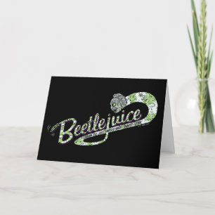 Cartão Beetlejuice   Ligue o Suco