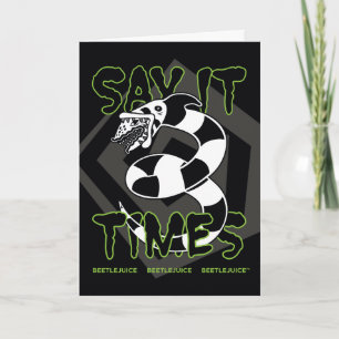 Cartão Beetlesumo   Diga 3 Vezes