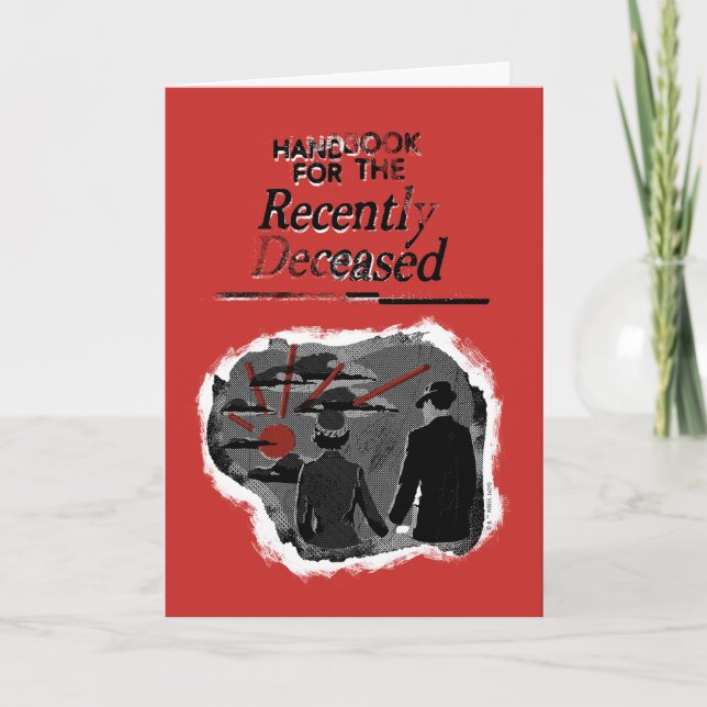 Cartão Beetlesumo | Manual para os falecidos recentemente (Frente)