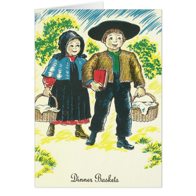 Cartão Beets vermelhos do Janto Pennsylvania Dutch Recipe (Frente)