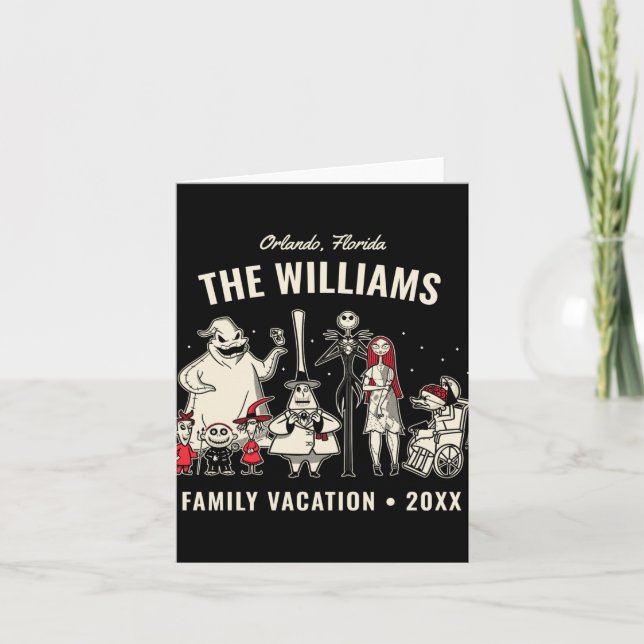 Cartão Before Christmas Family Vacation  (Frente)