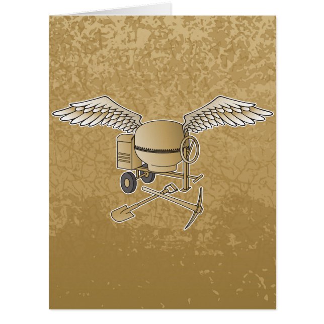 Cartão bege betuminoso (Frente)