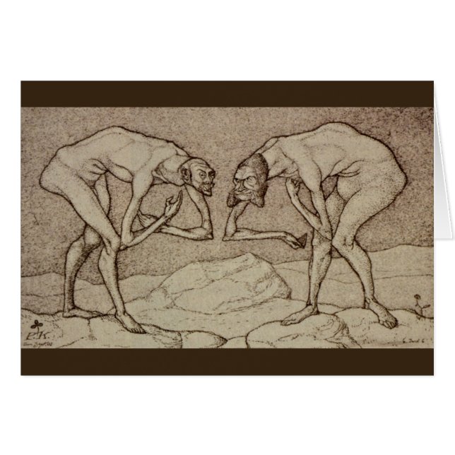 Cartão Begruessung (Frente Horizontal)