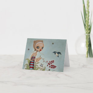 Cartão Beguiled Note Card