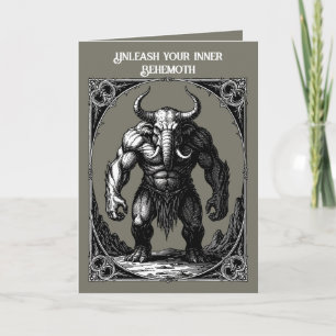 Cartão Behemoth, Senhor das Profundezas Selvagens