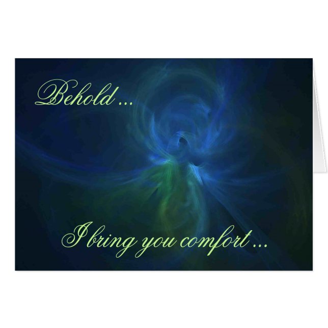 CARTÃO BEHOLD… ME TRAZEM-NO CONSOLAR… (Frente Horizontal)