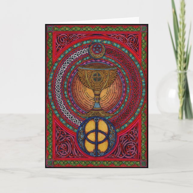 Cartão Behold The Grail (Frente)