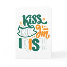 Beije Me Sou Irlandês - Dia de São Patrício