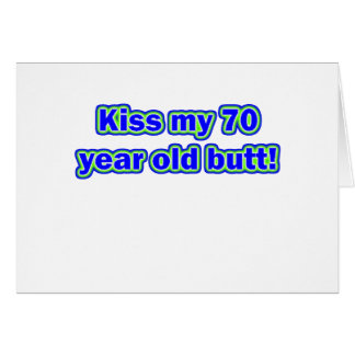 Cartão beijo 70 meu bumbum