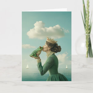 Cartão Beijo do Príncipe Sapo