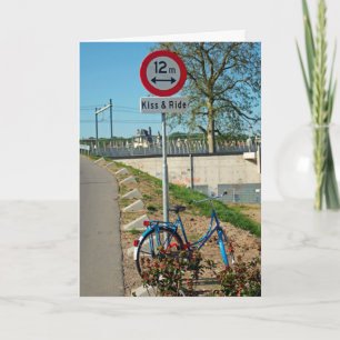 Cartão Beijo e carona