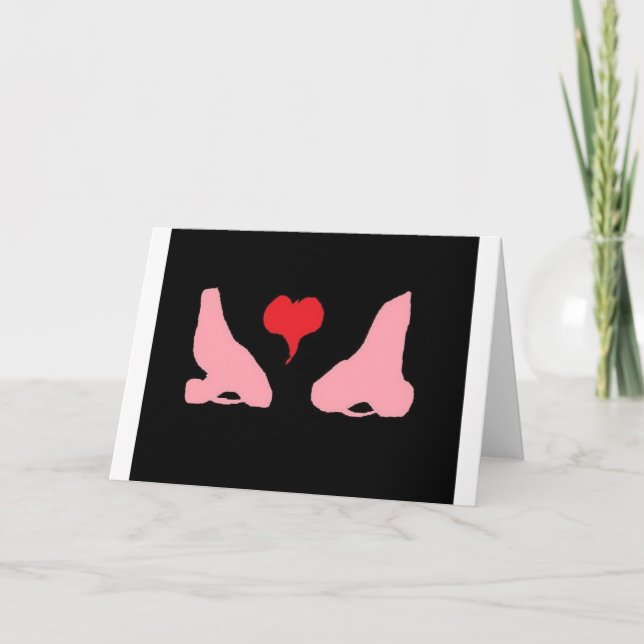 Cartão Beijo Eskimo (Frente)