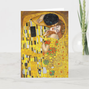 Cartão  Beijo -    KlimtGreeting Card Gustav