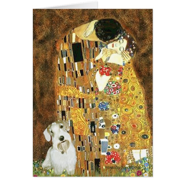 Cartão Beijo - Sealyham Terrier (Frente)