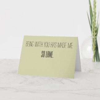 Cartão Being with you Greeting Card