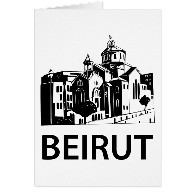 Cartão Beirute (Frente)