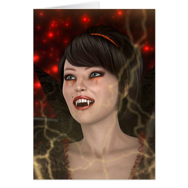 Cartão Bela Bruxa (Frente)