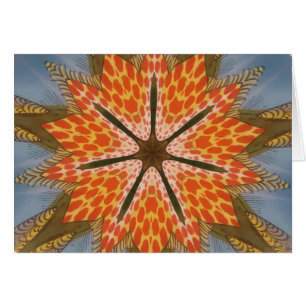 Cartão Bela Design africana feminina maravilhosa