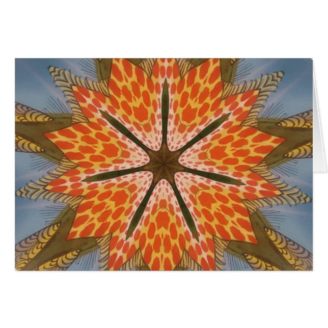 Cartão Bela Design africana feminina maravilhosa (Frente Horizontal)