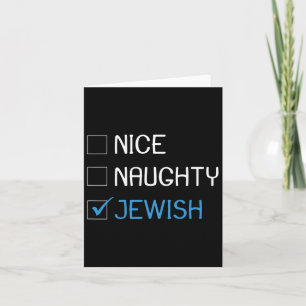 Cartão Bela Piada judia judaica Hanukkah Hannukah Gi