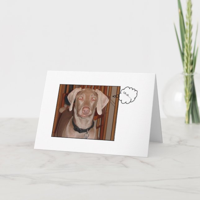 Cartão Belated Birthday Greeting Card (Frente)