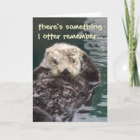 Belated Birthday Otter