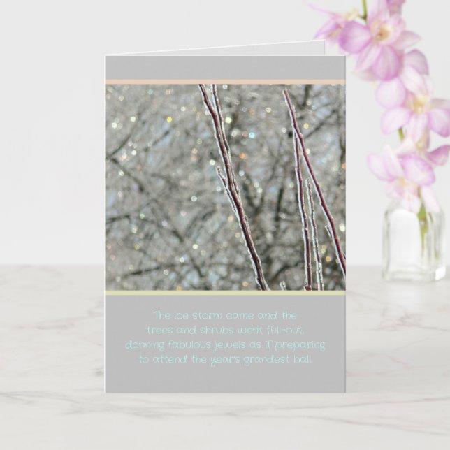 CARTÃO BELEZA DE ARMAZENAMENTO DE GELO/ESPUMANOS COMO JUD (Orquídea)