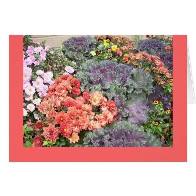 Cartão Beleza do outono (Frente Horizontal)