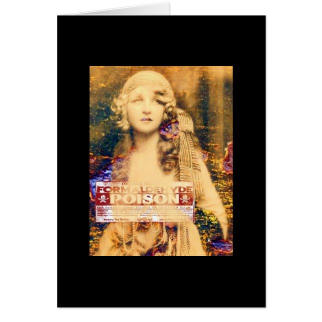 Cartão Beleza e veneno todas as ocasiões (Frente)