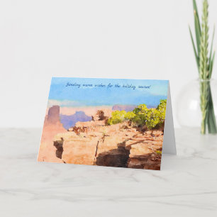 Cartão Beleza impressionante no Sudoeste em Utah Holiday