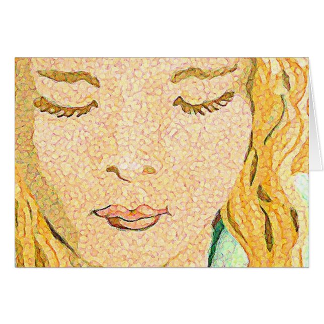 Cartão Beleza irlandesa (Frente Horizontal)