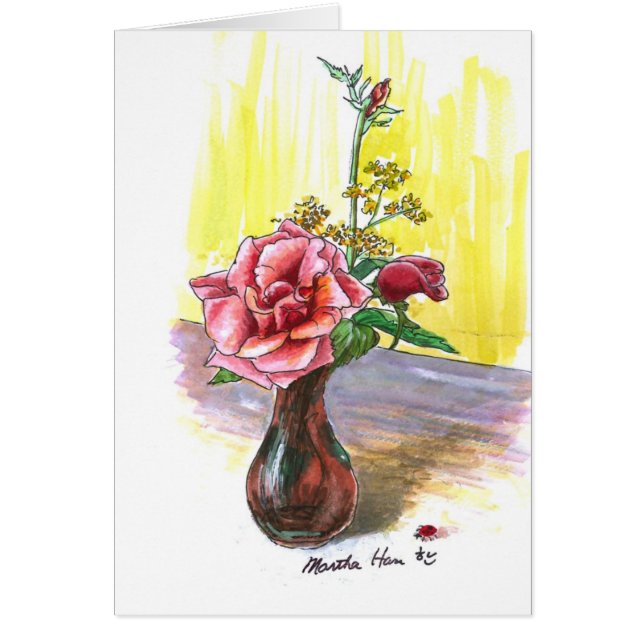 Cartão Beleza simples (Frente)