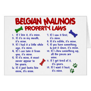 CARTÃO BELGA MALINOIS PL2