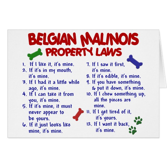 CARTÃO BELGA MALINOIS PL2 (Frente Horizontal)