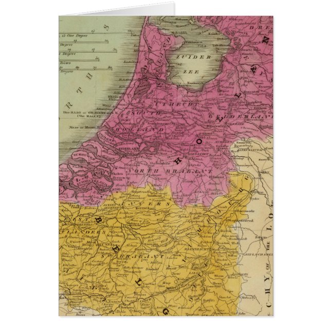 Cartão Bélgica e Holanda (Frente)