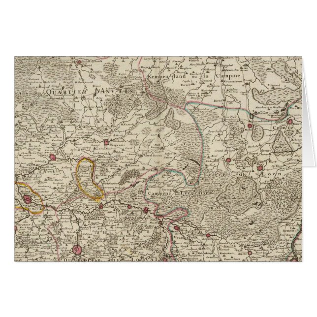 Cartão Bélgica e Países Baixos (Frente Horizontal)