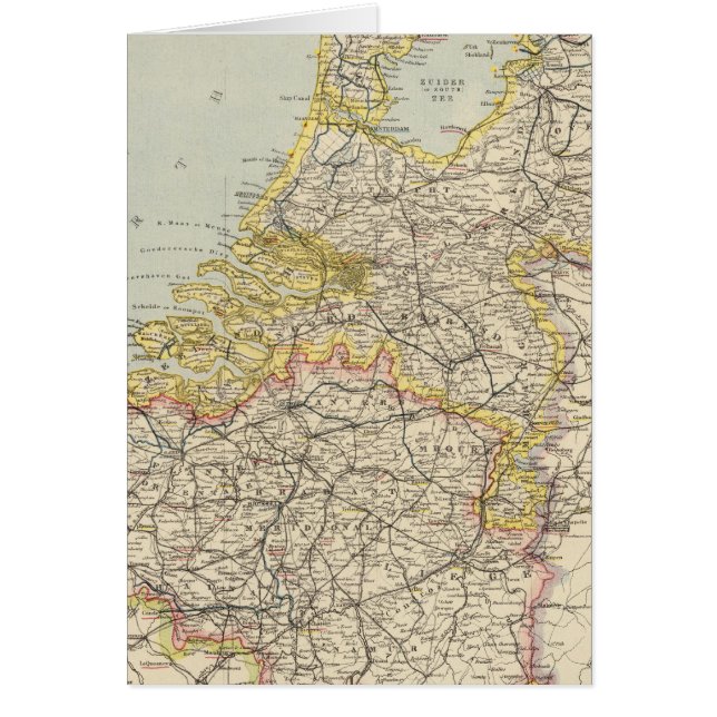 Cartão Bélgica, Países Baixos 2 (Frente)