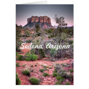 Cartão Bell Rock Sedona, Arizona
