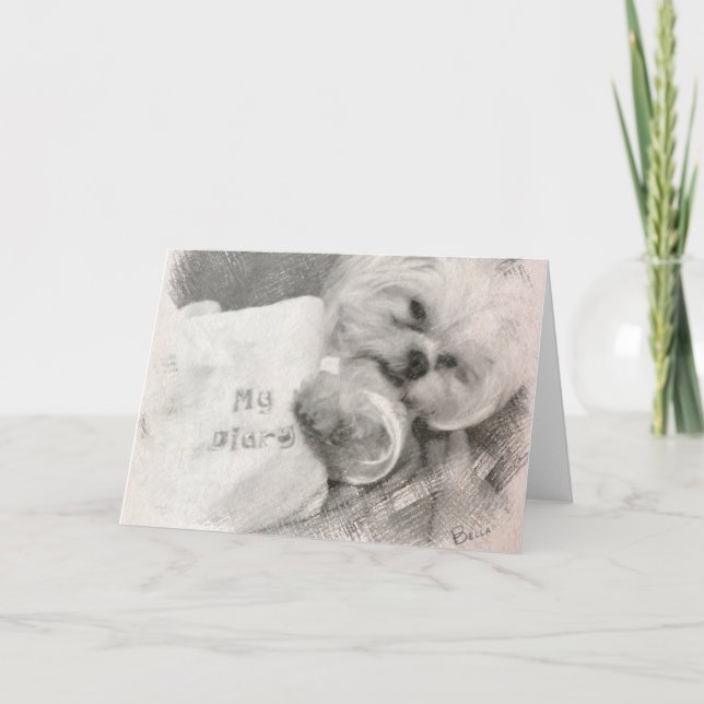 Cartão Bella Greeting Card (Frente)