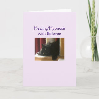 Cartão Bellaroo Healing/Hypnosis Greeting Card
