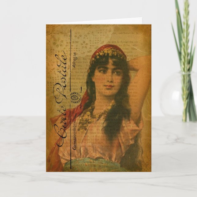 Cartão Belly Dancin' Is In Fashion (Frente)