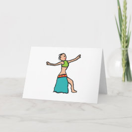 Cartão Belly Dancing