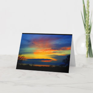 Cartão Belo Aniversário Do Sol Ao Sol