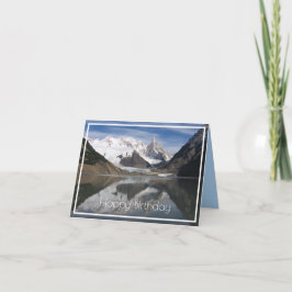 Cartão Belo Cerro Torre, Patagônia, Montanha