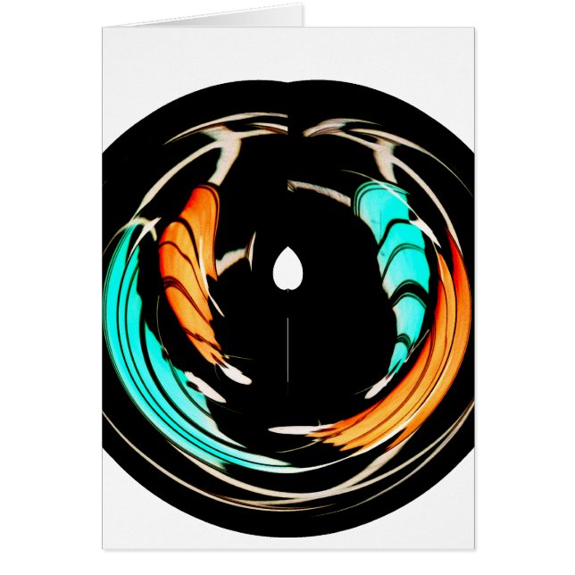 Cartão Belo Impressão de arte africana (Frente)