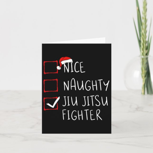 Cartão Belo Jiu Jitsu Fighter List Sant (Frente)
