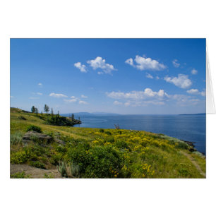 Cartão Belo Lago Yellowstone