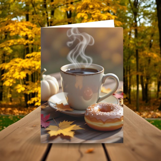 Cartão Belo Queda de Bênçãos para um Amigo (Criador carregado)