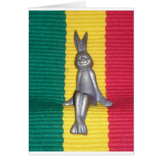 Cartão Belo Rabbit Kingston Jamaica (Frente)