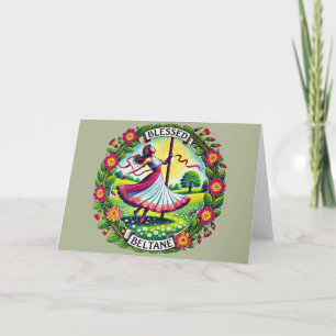 Cartão Beltane abençoada